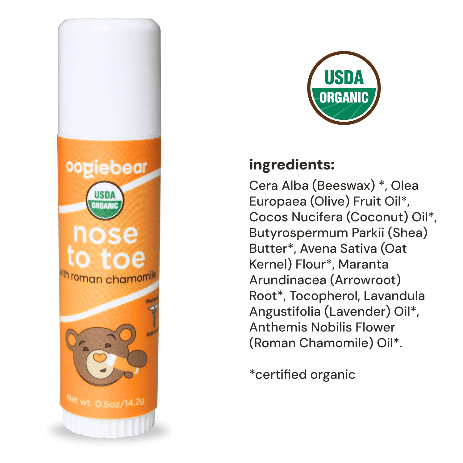 Oogiebear nose to toe™ balm SpadezStore