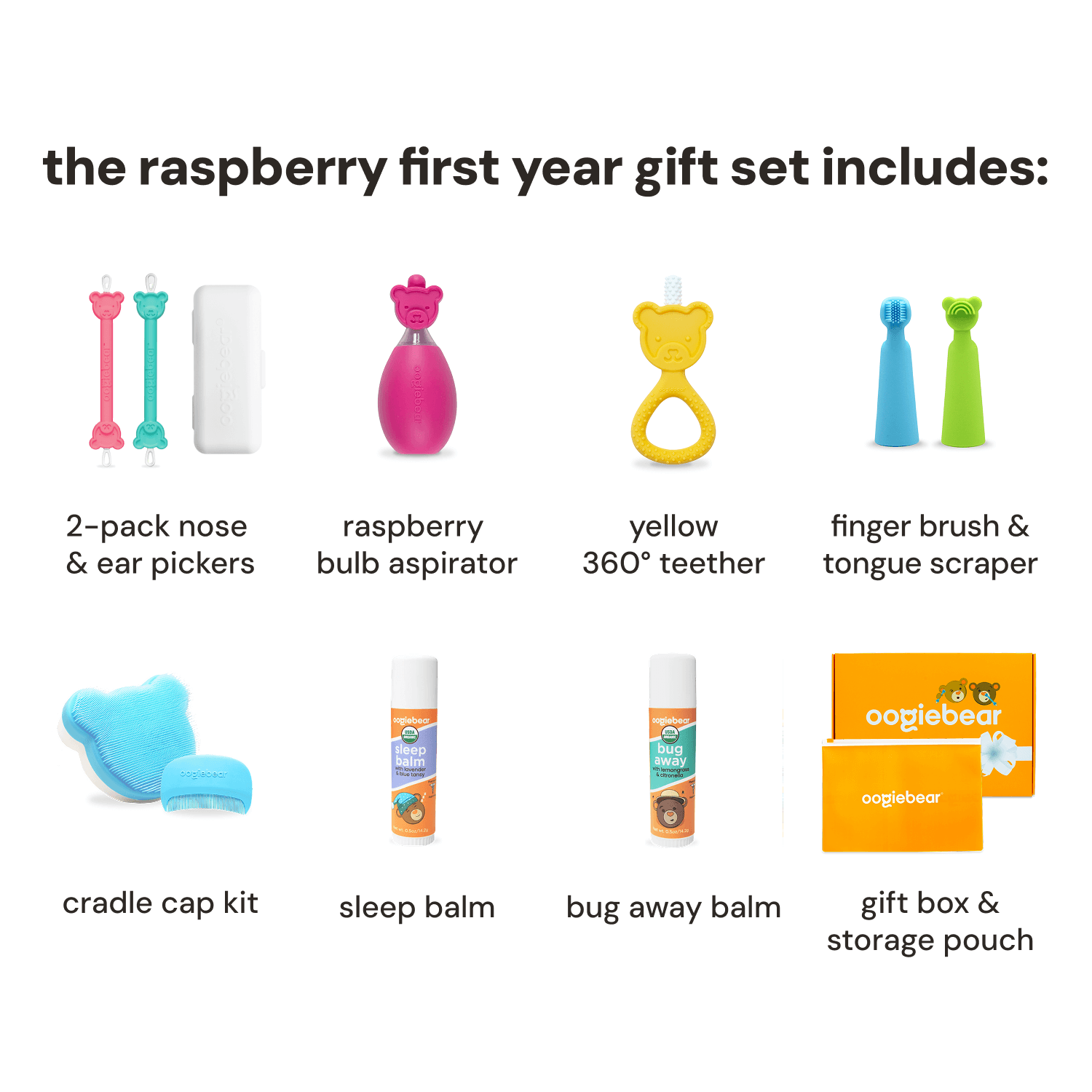 oogiebear first year baby gift set SpadezStore