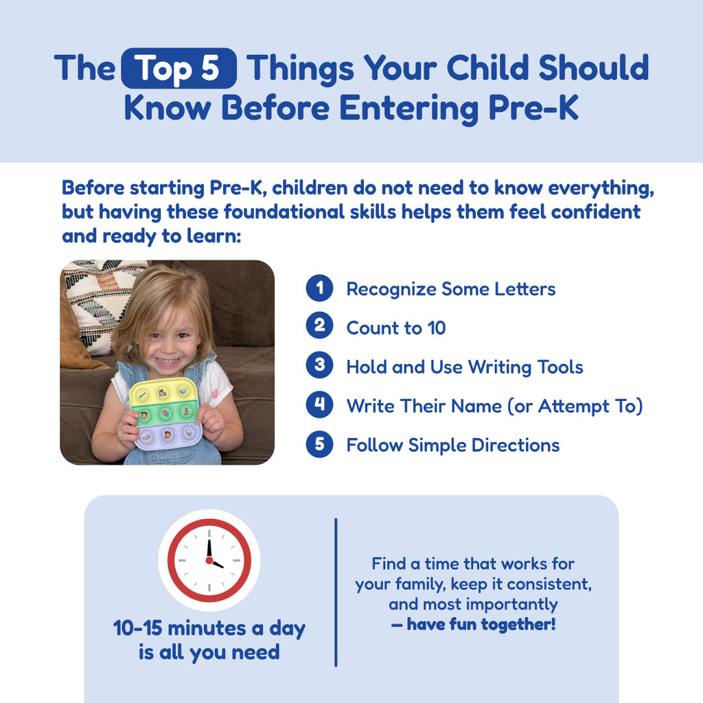 The Fidget Games Pre-K Readiness Backpack
