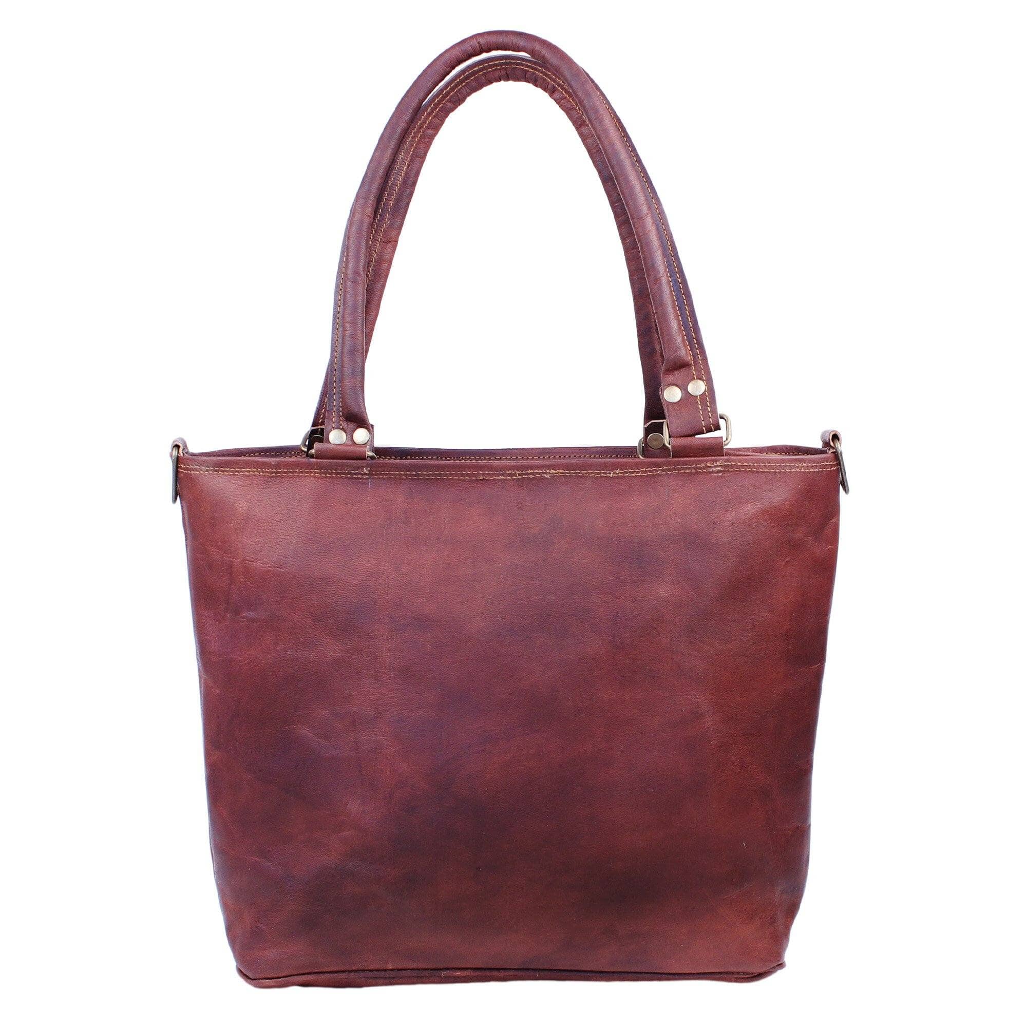 Classy Leather Bags Roswell Tote Bag SpadezStore