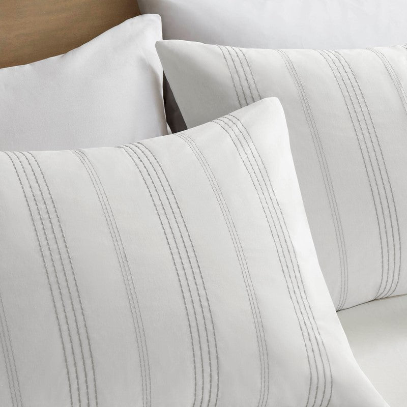 Harbor House Blue Morgan 5 Piece Cotton Jaquard Duvet Set SpadezStore
