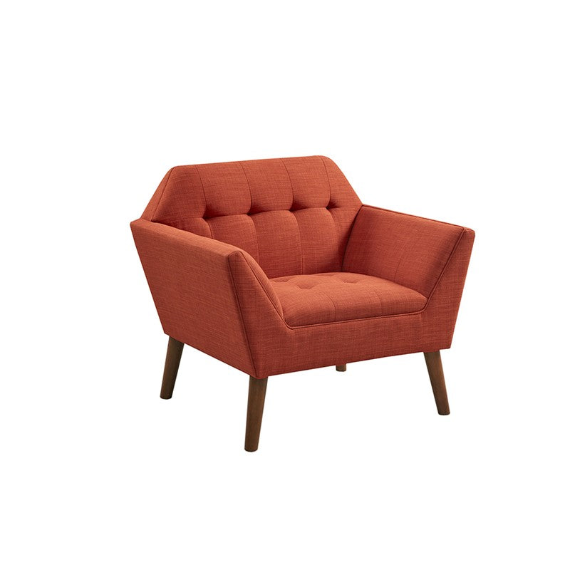Ink+Ivy Newport Wide Mid-Century Modern Lounge Chair SpadezStore