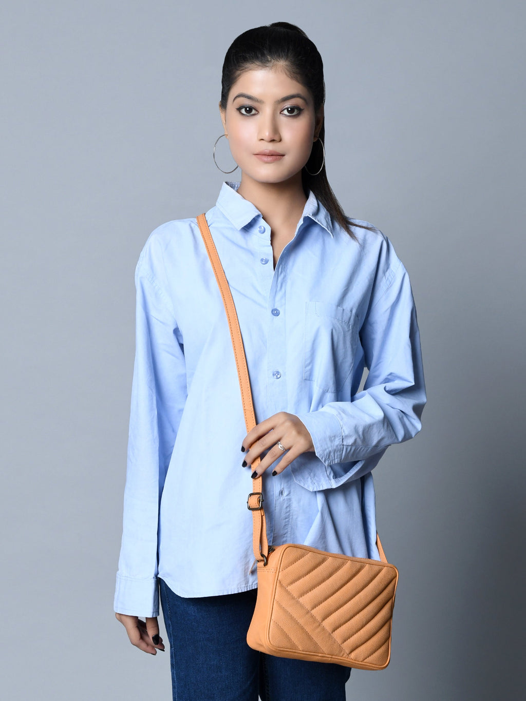 Classy Leather Bags Mini Cute Quilted Crossbody Bag SpadezStore