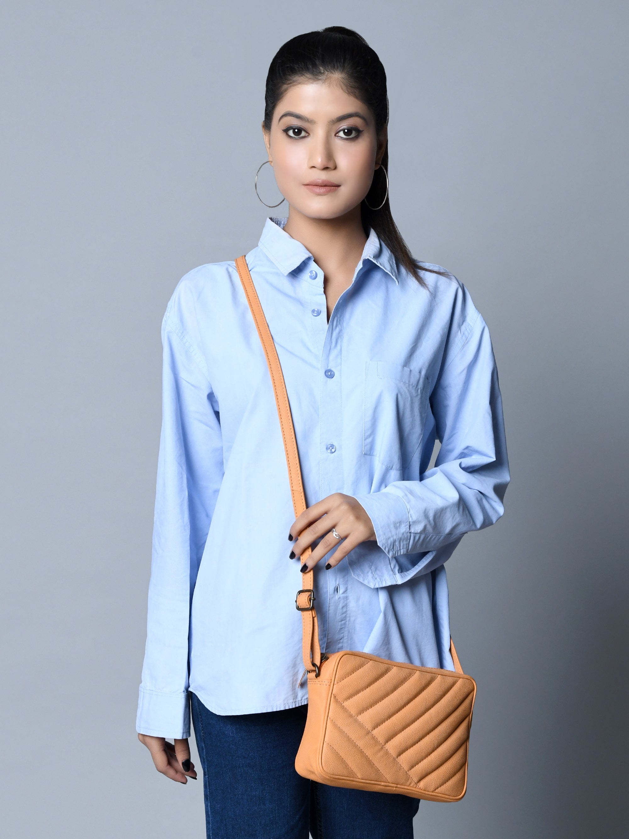 Classy Leather Bags Mini Cute Quilted Crossbody Bag SpadezStore