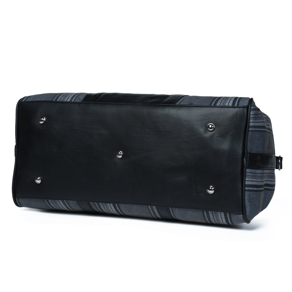Classy Leather Bags The Highlander Plaid Duffle Bag