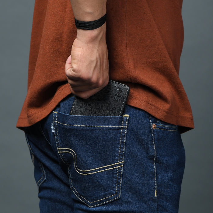 Classy Leather Bags Classic Black Leather Wallet