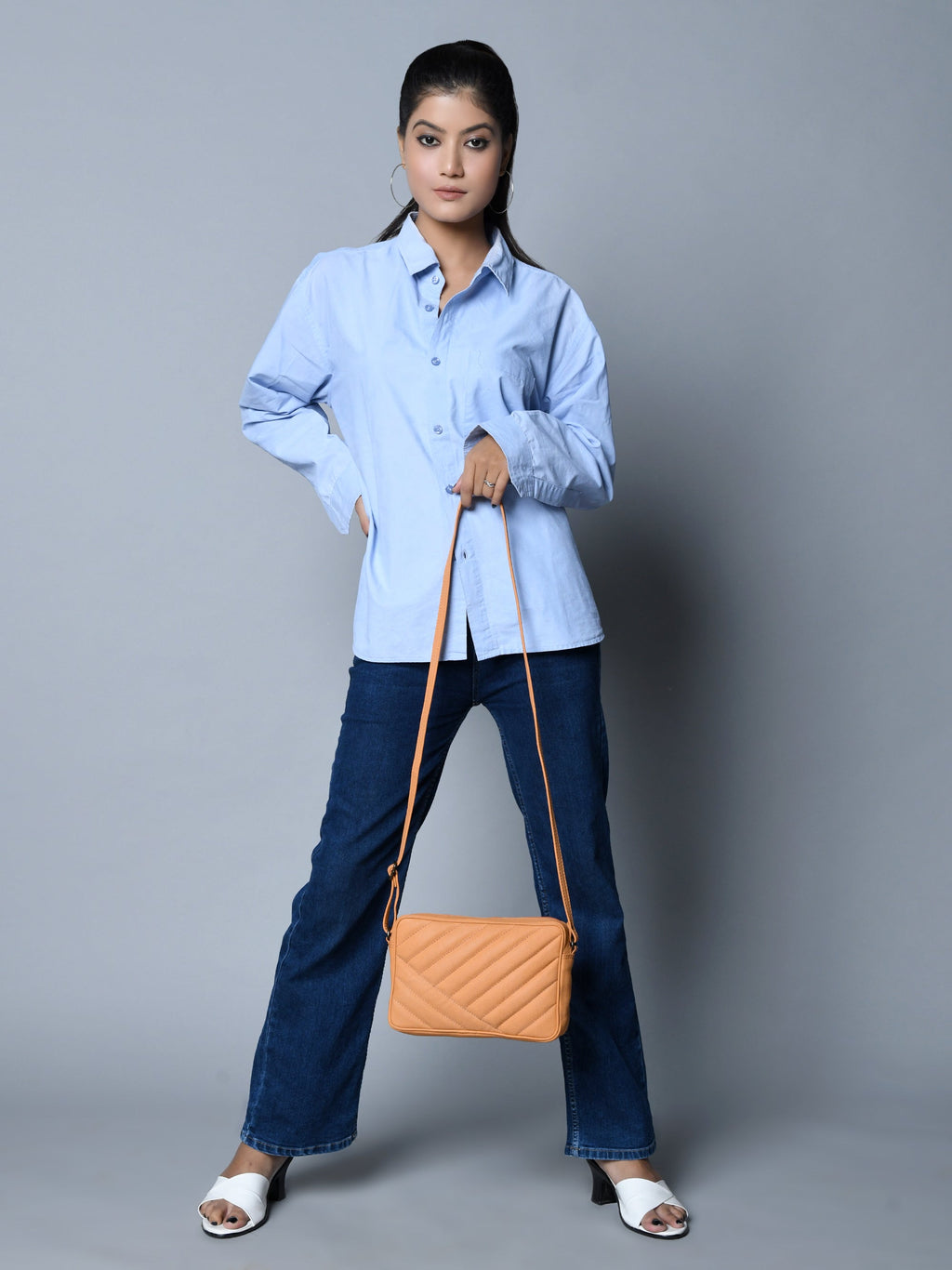 Classy Leather Bags Mini Cute Quilted Crossbody Bag SpadezStore