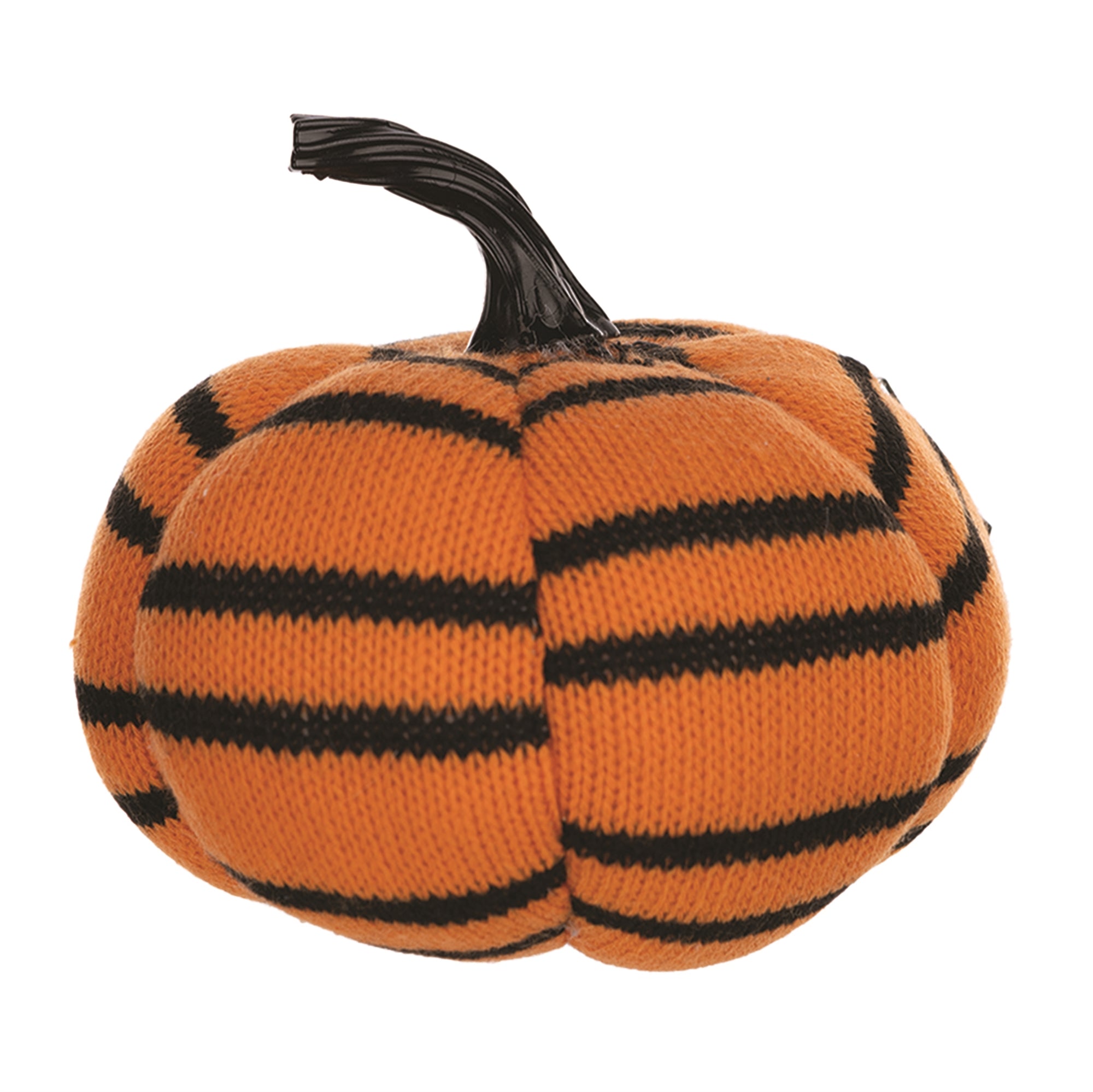 Plush Halloween Striped Pumpkin Set of 4 SpadezStore