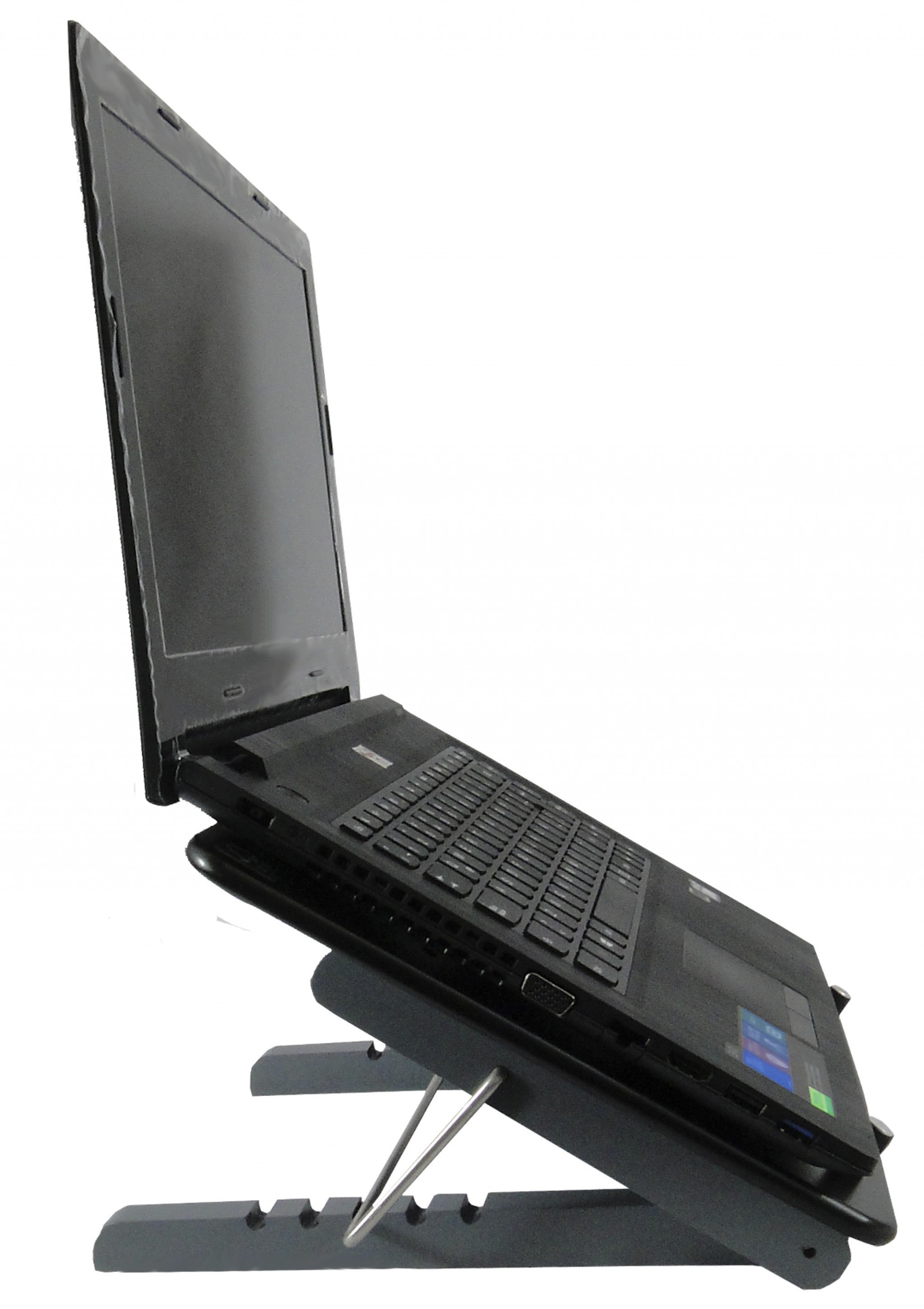Black Adjustable Five Level Ergonomic Laptop Stand SpadezStore