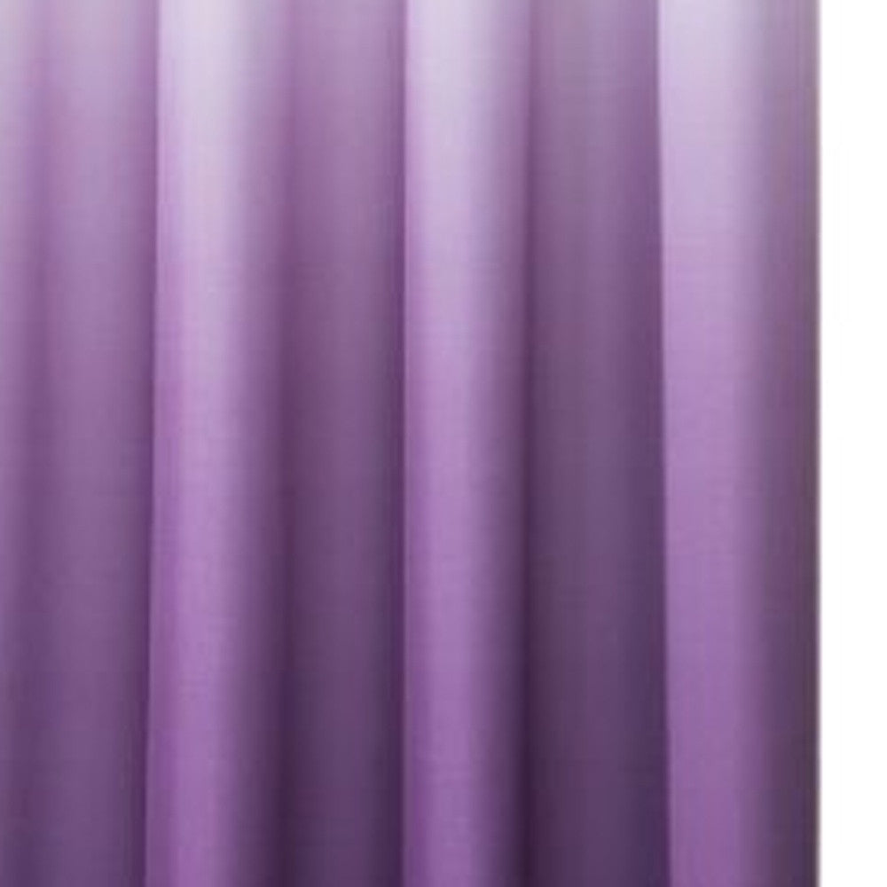 Set of Two 84" Purple Ombre Window Curtain Panels SpadezStore