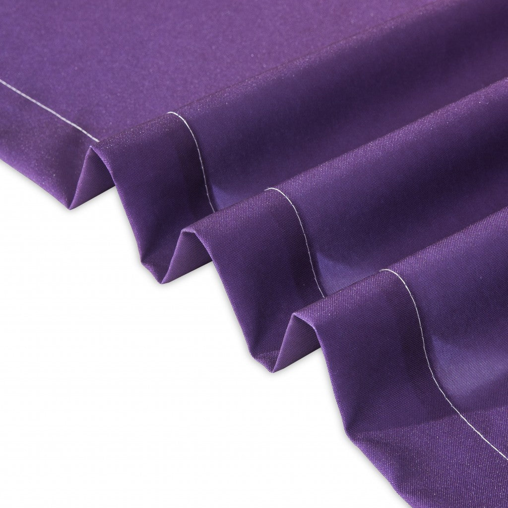 Set of Two 84" Purple Ombre Window Curtain Panels - Thumbnail 5