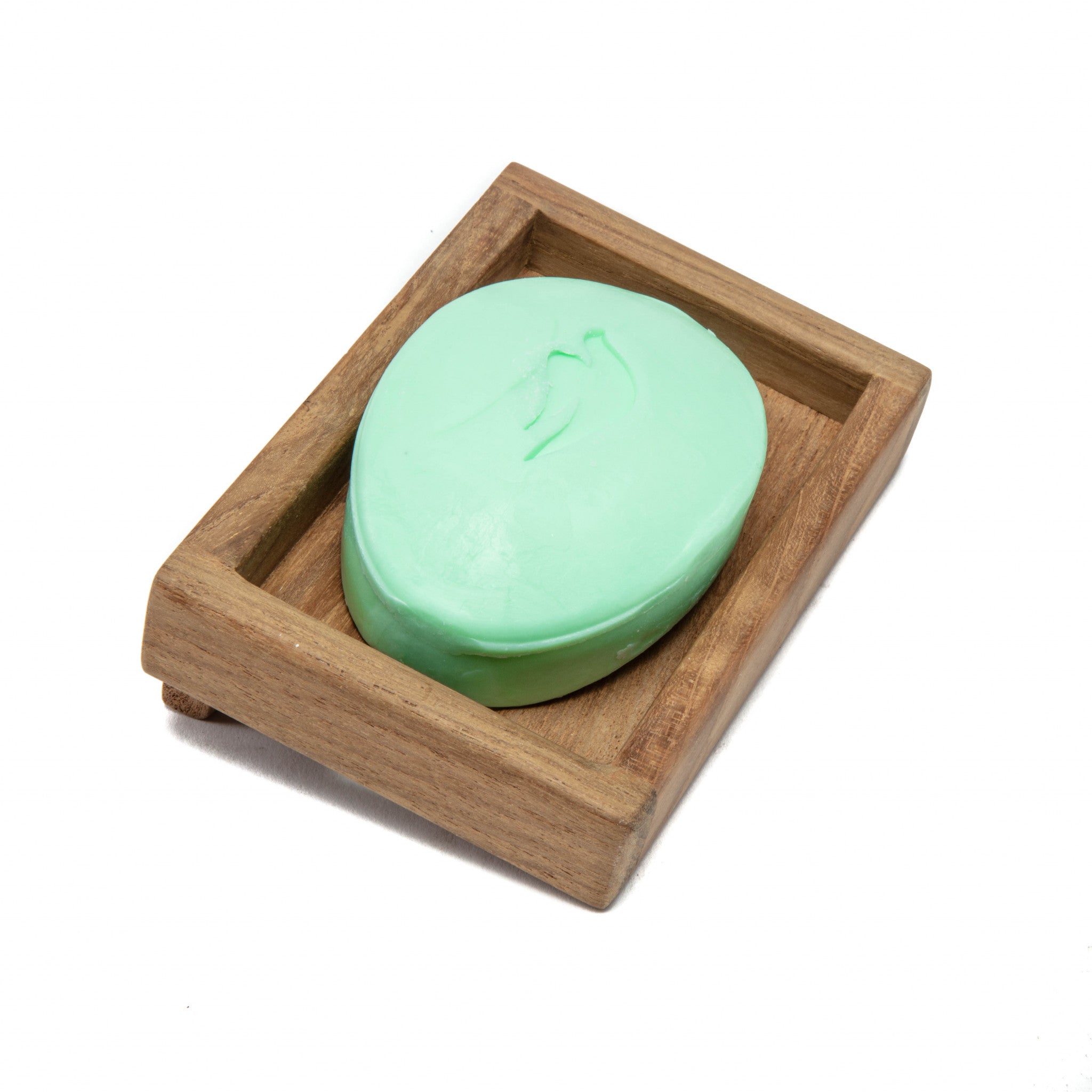 Traditional Solid Teak Wall Mount Soap Dish - Thumbnail 2