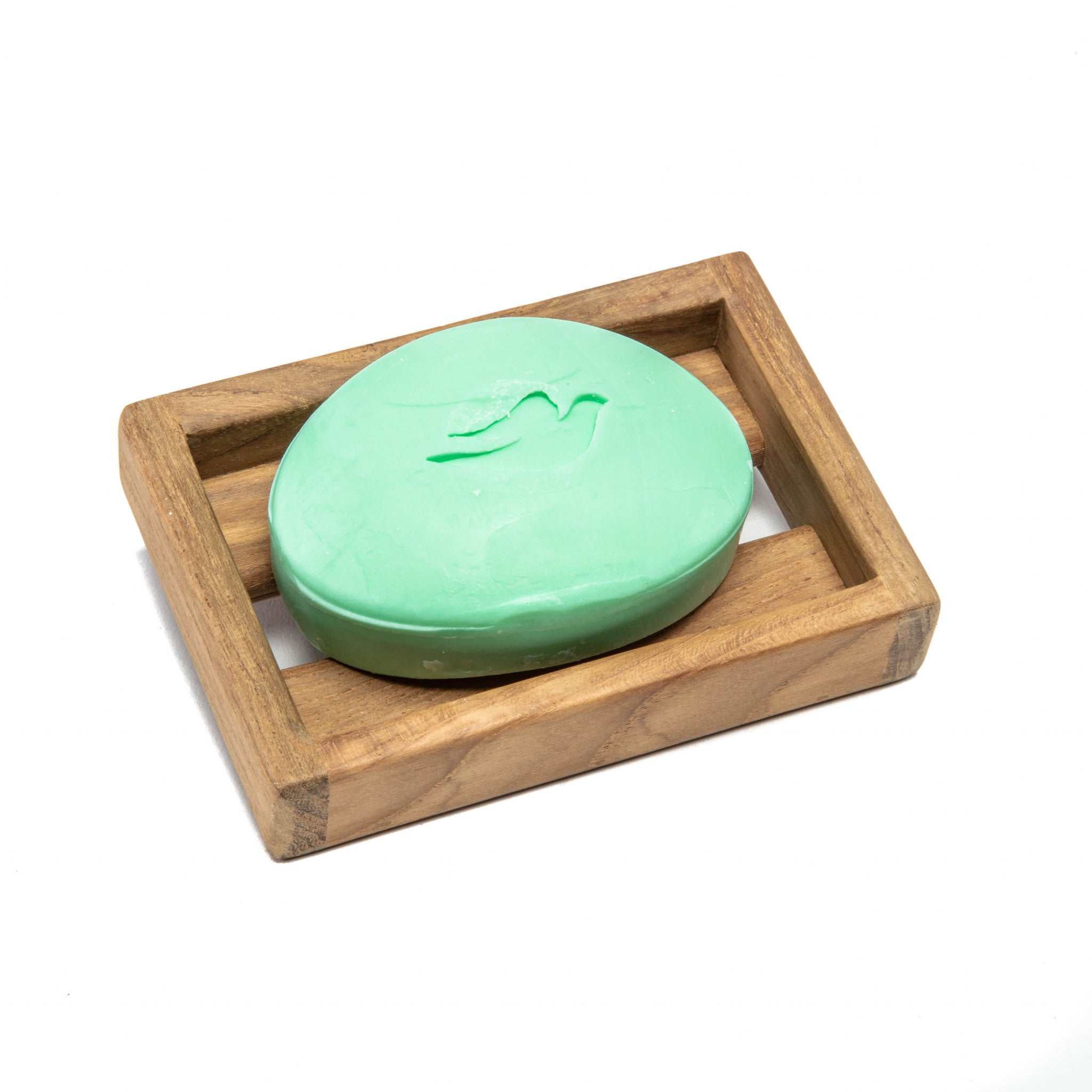 Traditional Solid Teak Wall Mount Soap Dish - Thumbnail 5