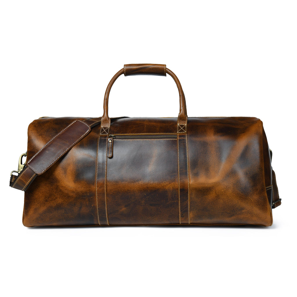 Classy Leather Bags The Buffalo Traveller- Caramel