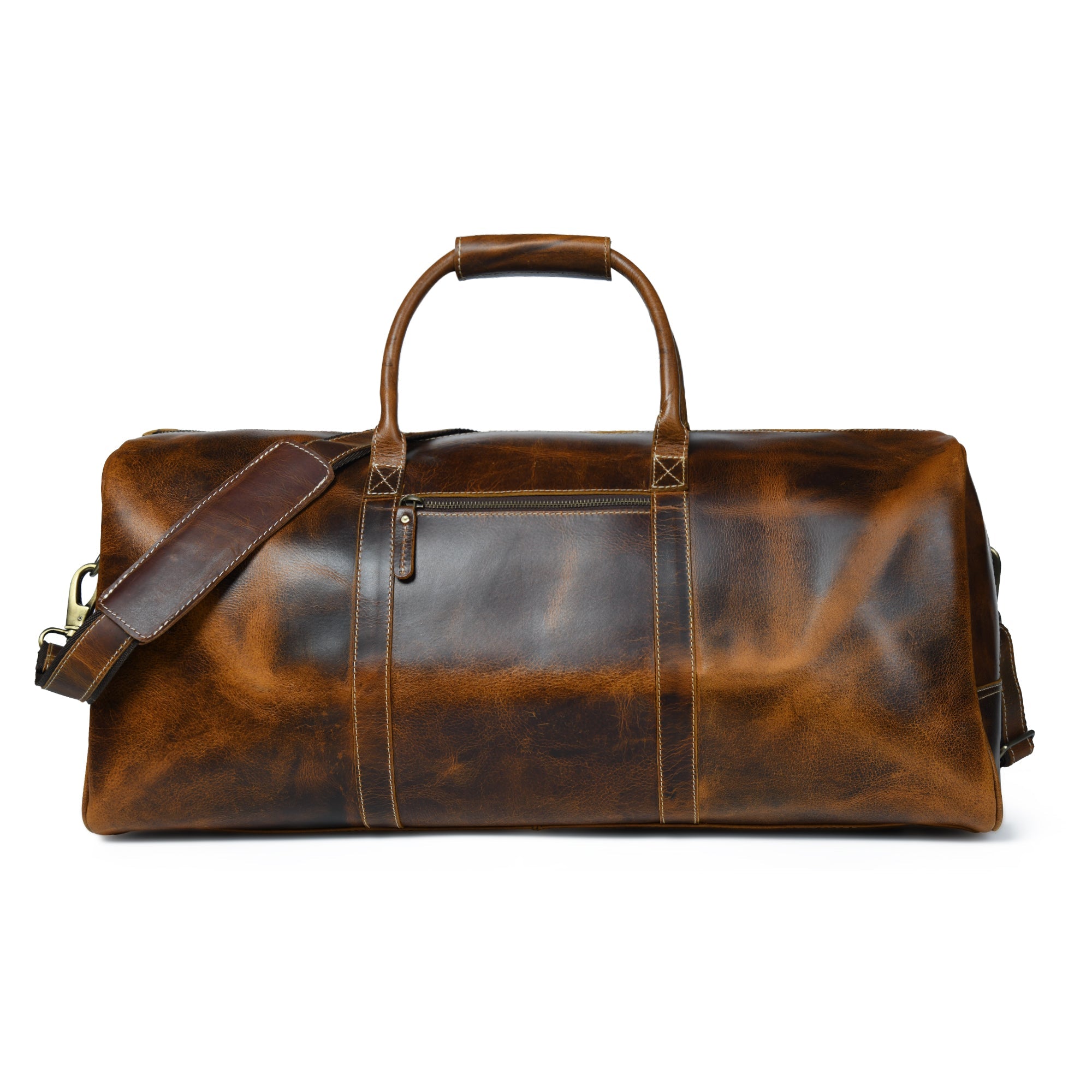 Classy Leather Bags The Buffalo Traveller- Caramel