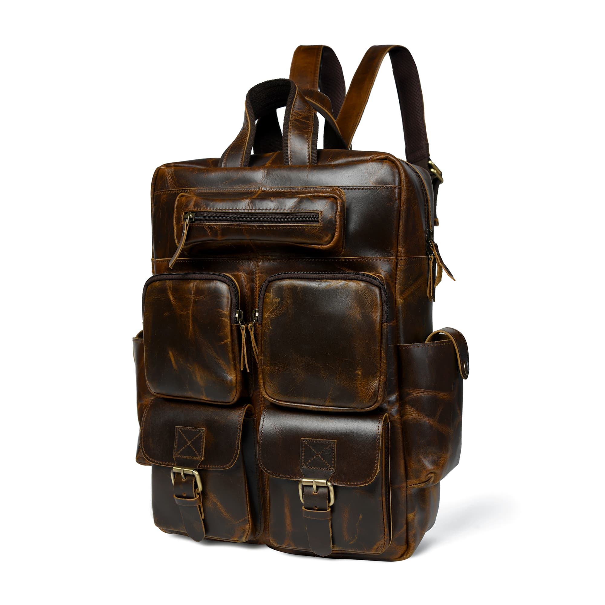 Classy Leather Bags Prime Multi Functional Backpack - Thumbnail 2