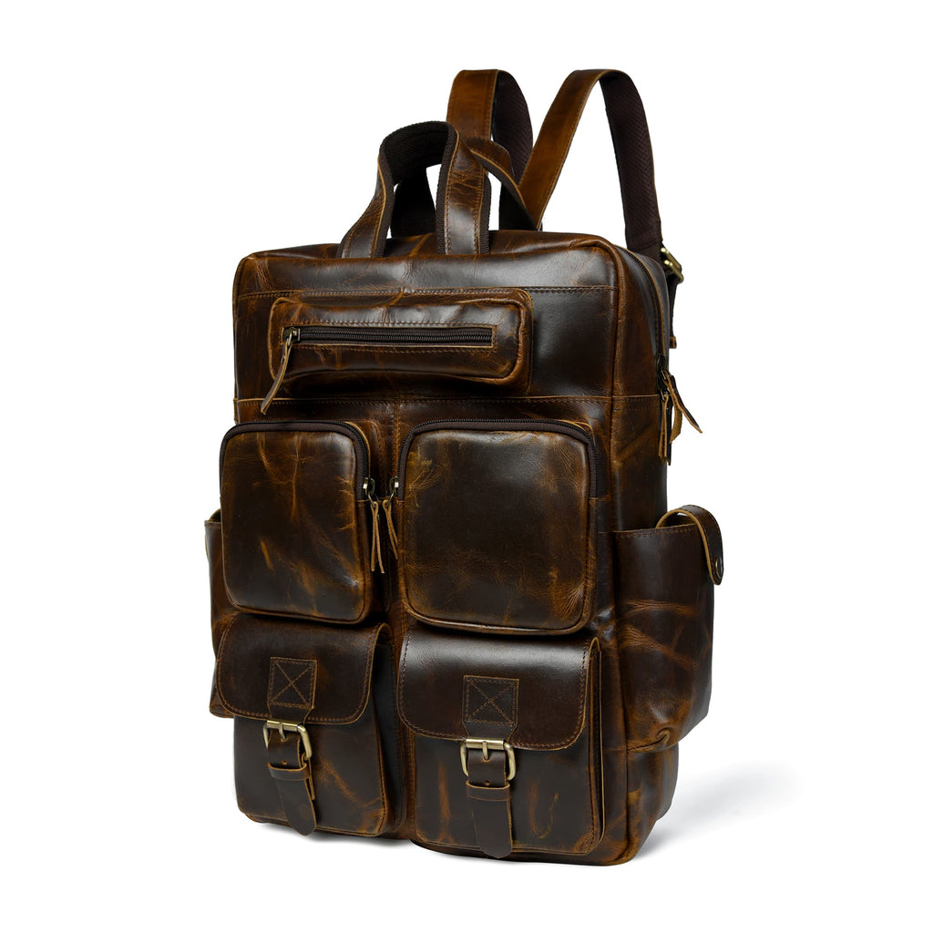Classy Leather Bags Prime Multi Functional Backpack SpadezStore