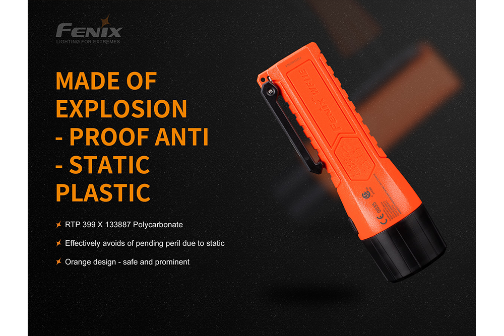 Fenix WF11E Intrinsically Safe Flashlight SpadezStore