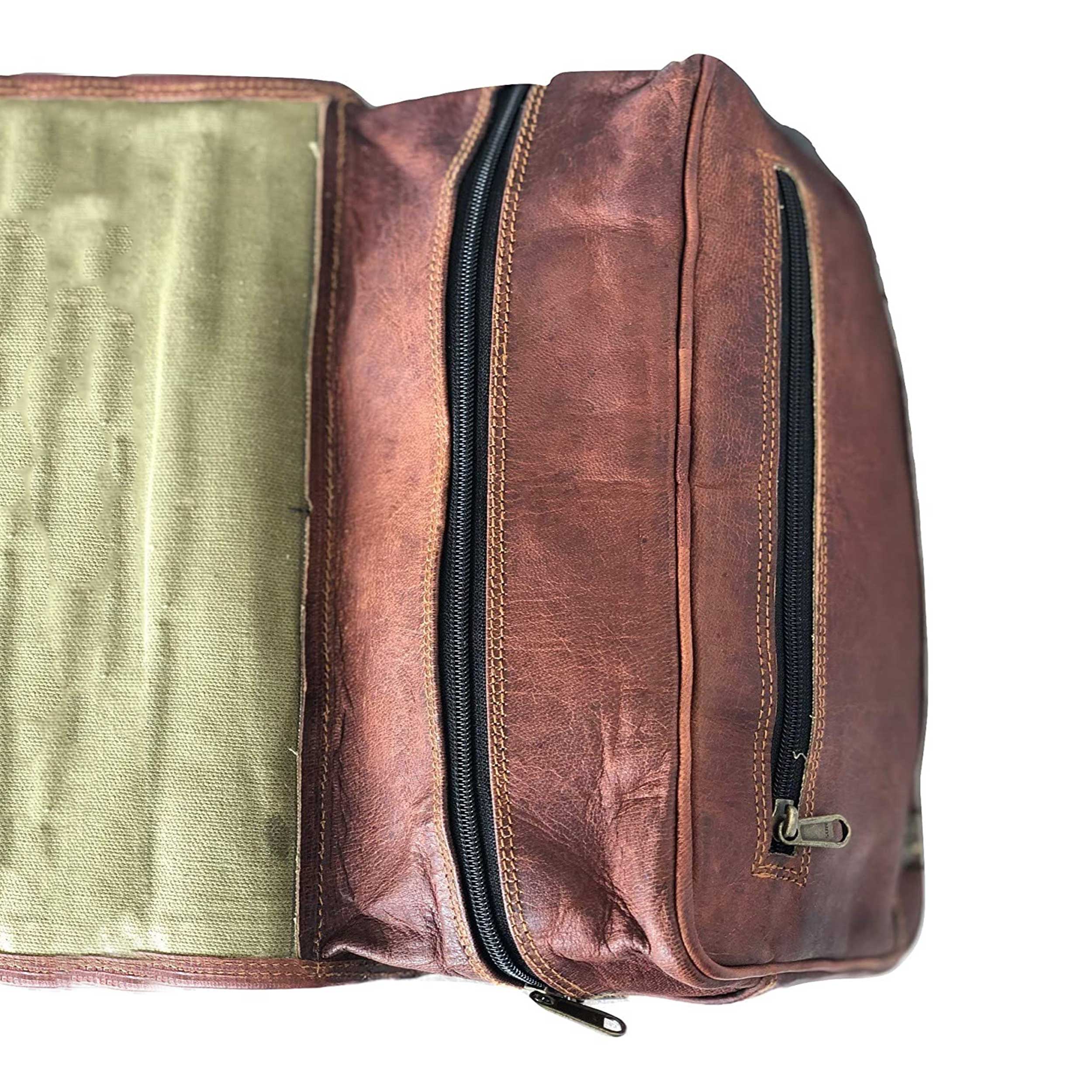 Classy Leather Bags Traveler's Touring Bike Bag SpadezStore