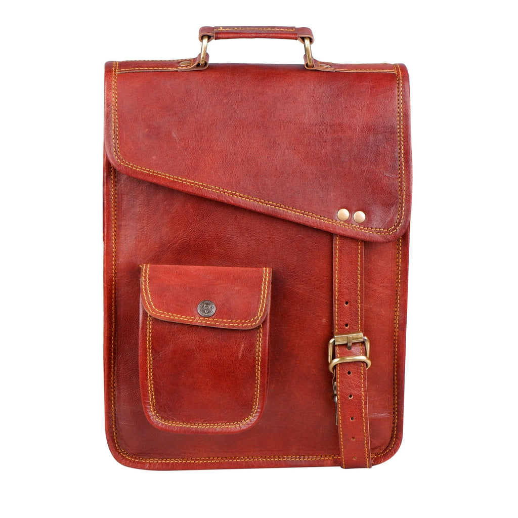 Classy Leather Bags The Mendoza Crossbody SpadezStore