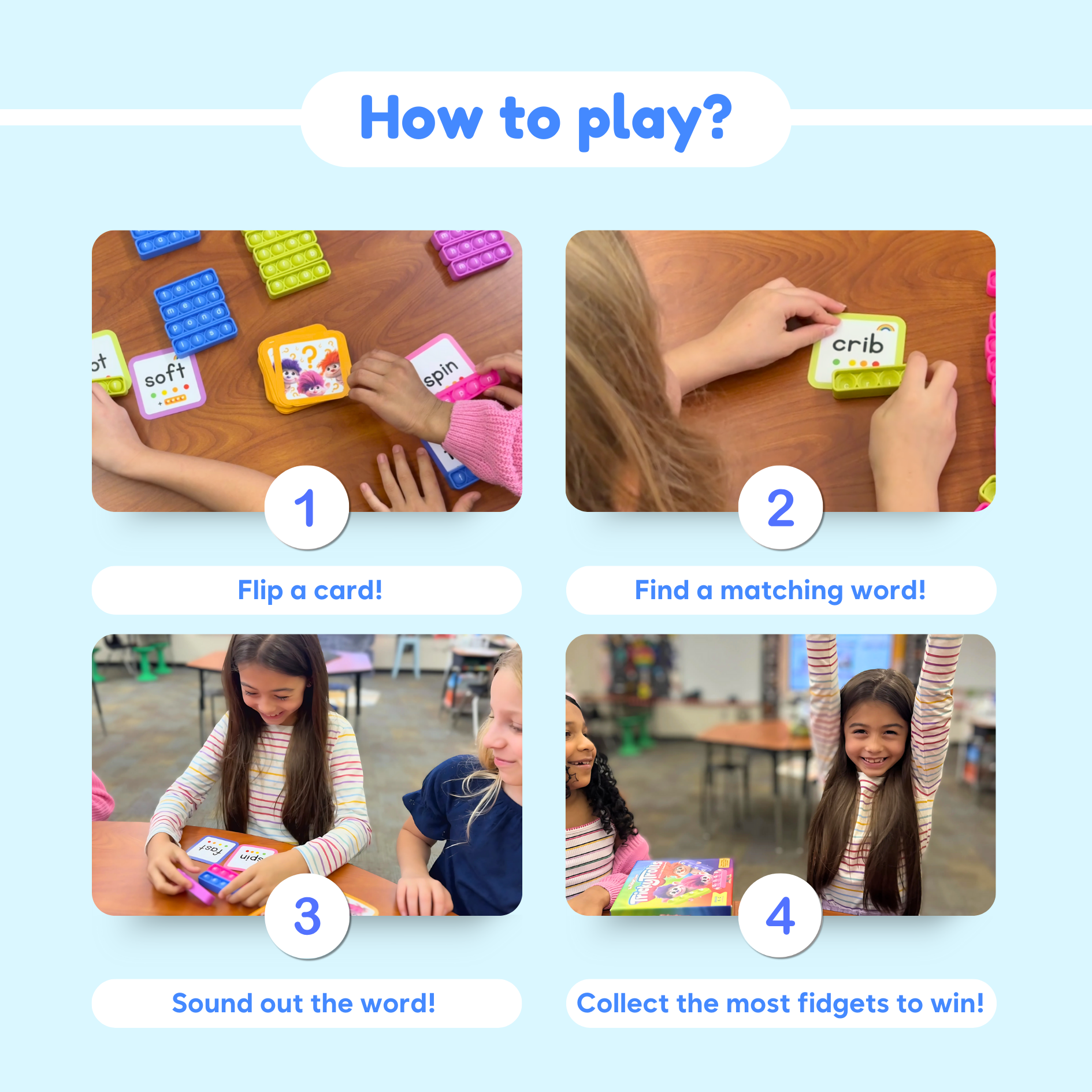 The Fidget Games Tricky Trolls SpadezStore