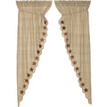 Abilene Star Prairie Long Panel Set of 2 84x36x18 SpadezStore