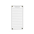 Acrylic Dry Erase To-Do List 13"H SpadezStore