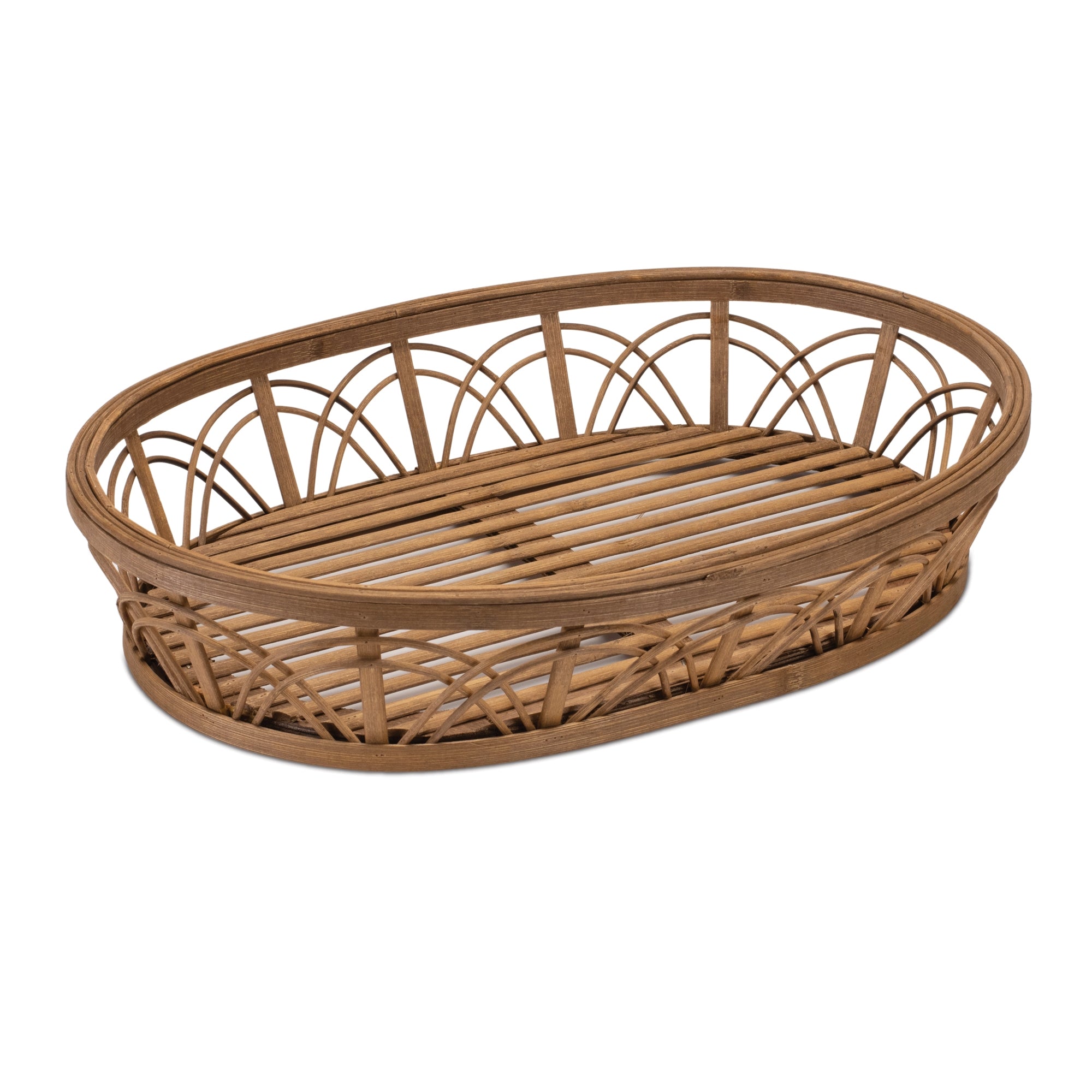 Natral Wooden Tray 18"L SpadezStore