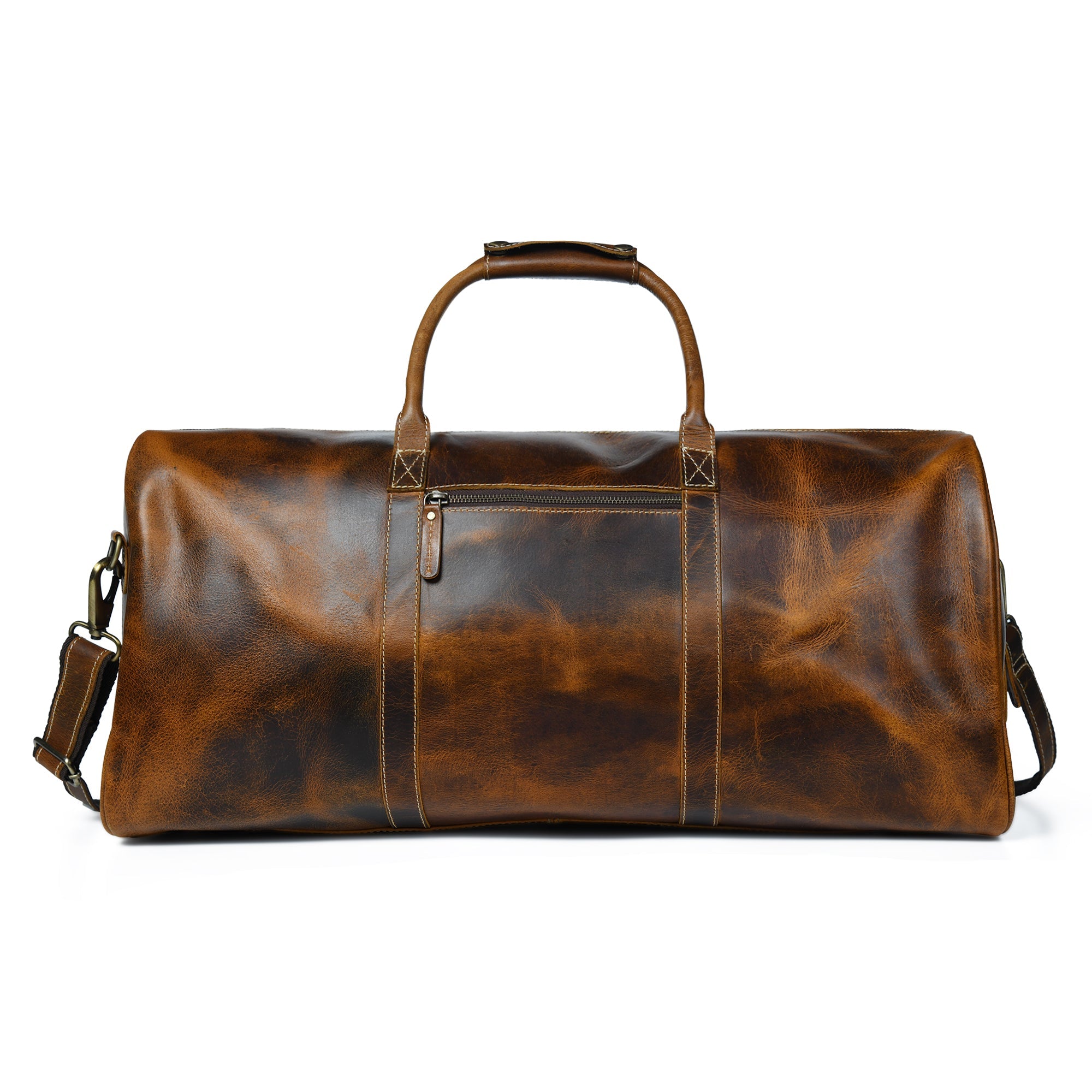 Classy Leather Bags The Buffalo Traveller- Caramel
