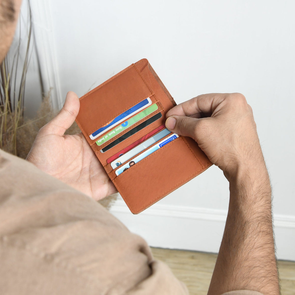 Classy Leather Bags Solomon Slim Bi-fold Wallet