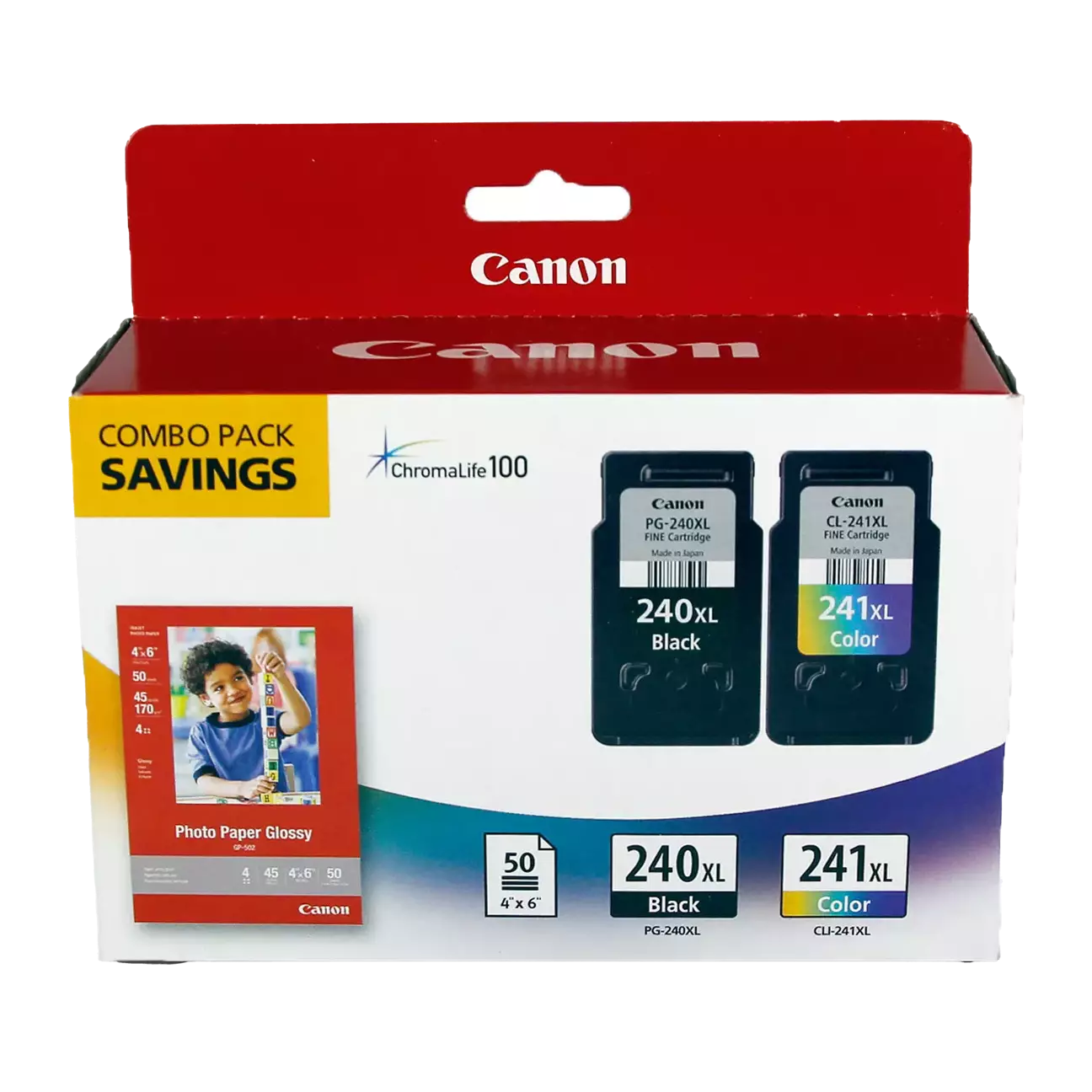 PG-240/CL-241 XL Original High Yield Inkjet Ink Cartridge SpadezStore