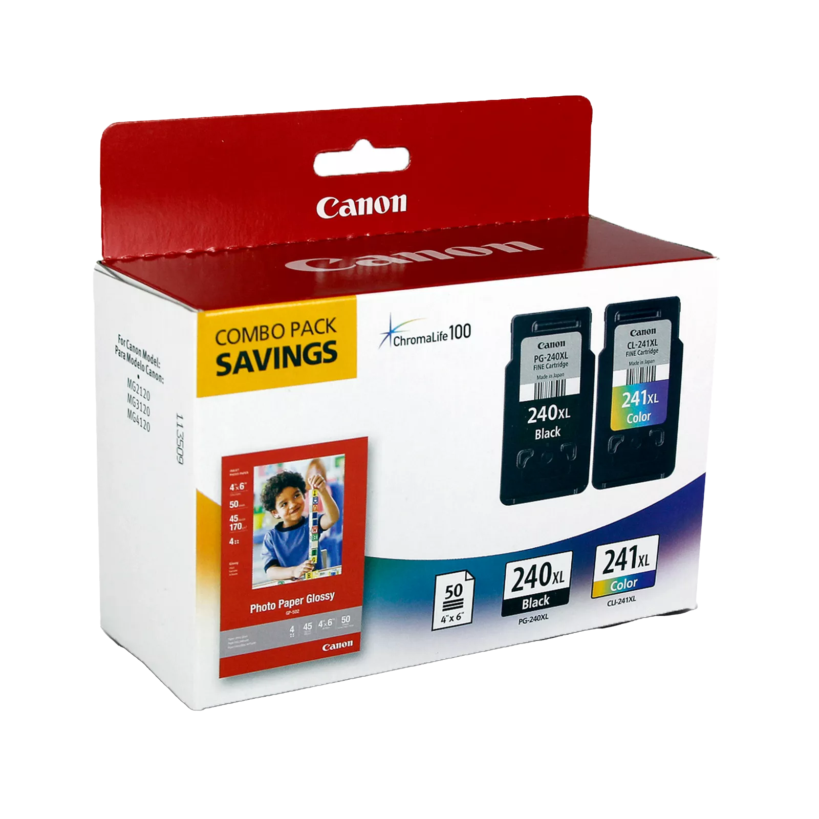 PG-240/CL-241 XL Original High Yield Inkjet Ink Cartridge SpadezStore