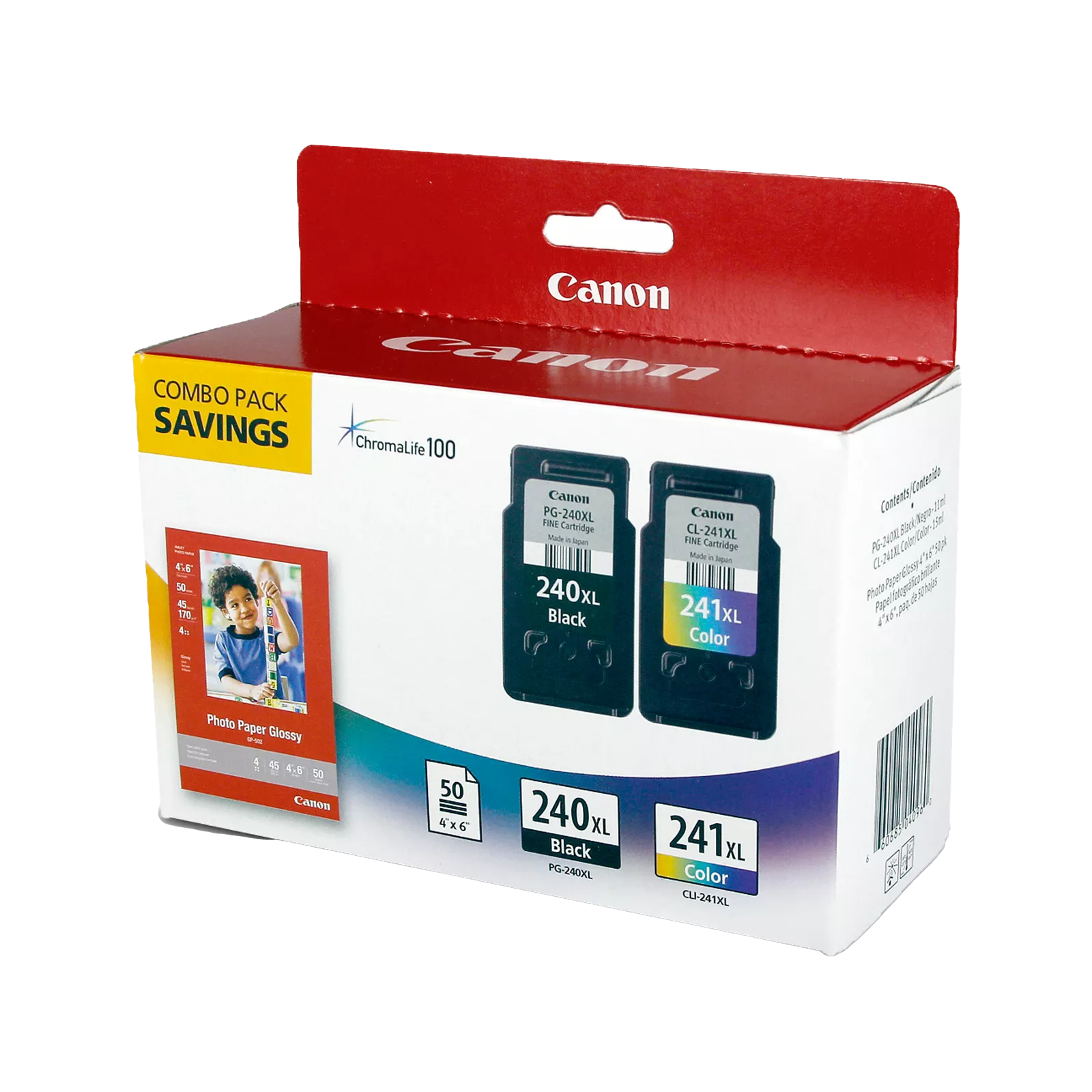 PG-240/CL-241 XL Original High Yield Inkjet Ink Cartridge SpadezStore