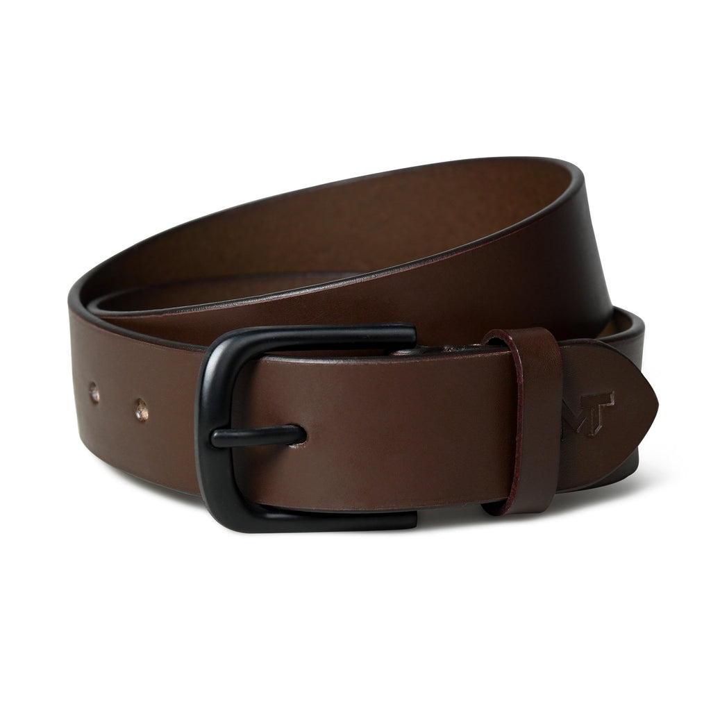 Classy Leather Bags Prestige Brown Leather Belt SpadezStore