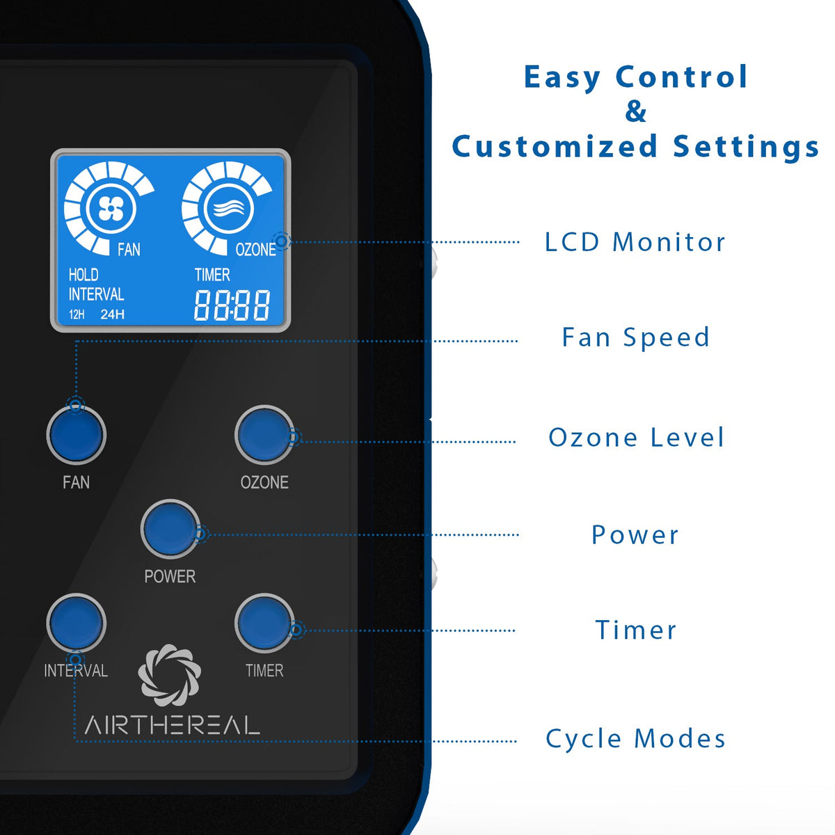 Airthereal MA10K-PRODIGI Ozone Generator