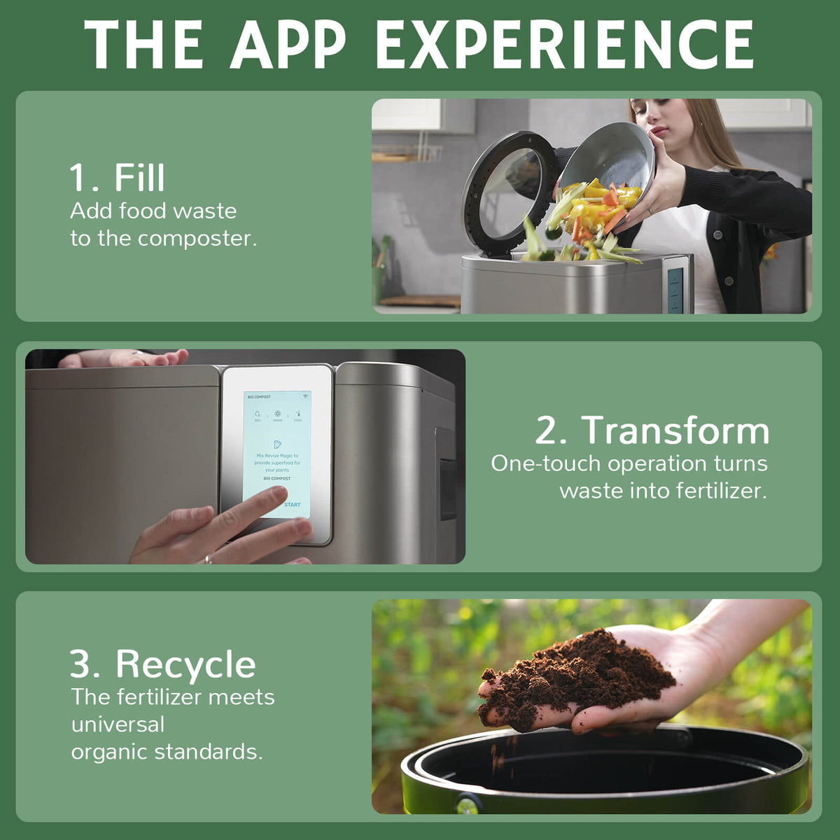 Airthereal Revive R800 5L WiFi Kitchen Composter