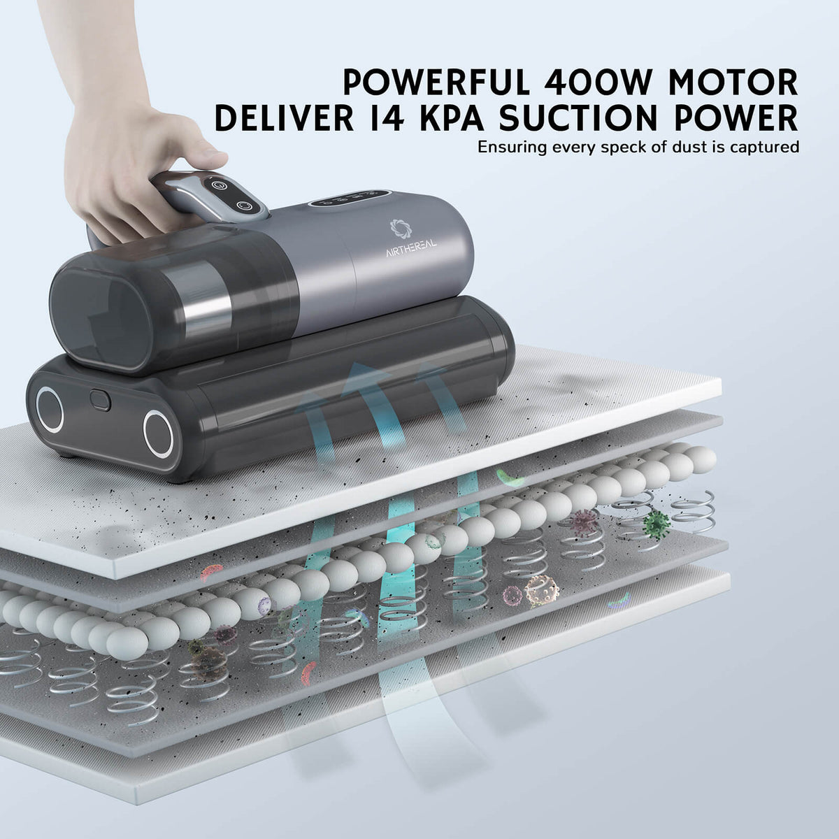 Airthereal M1 UV Handheld Mattress Vacuum Cleaner