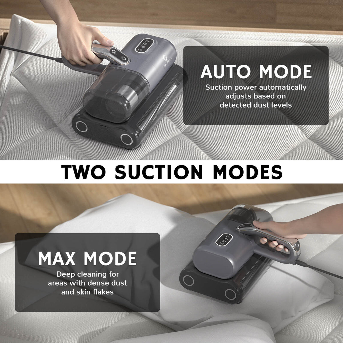 Airthereal M1 UV Handheld Mattress Vacuum Cleaner