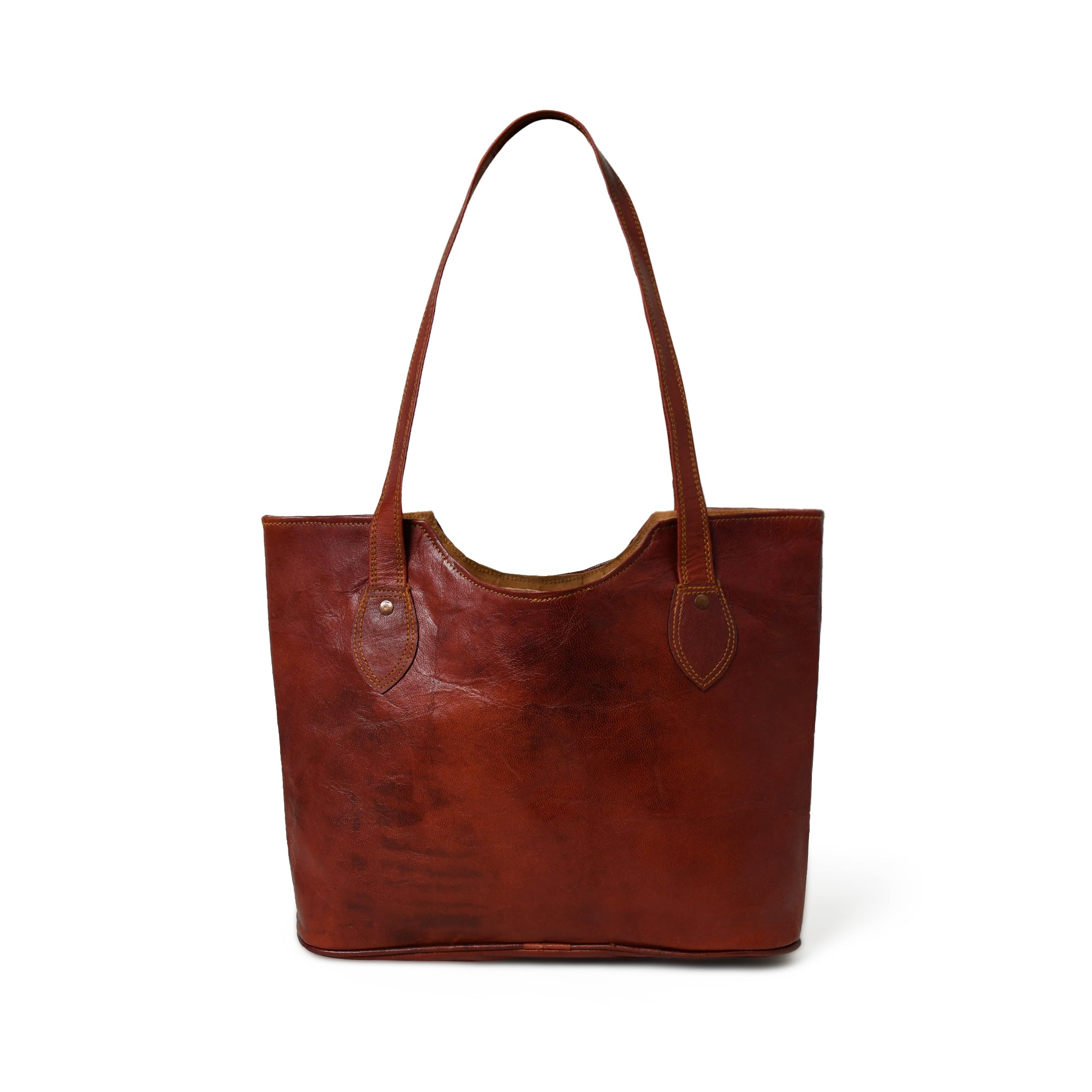 Classy Leather Bags Timeless Elegance Tote SpadezStore