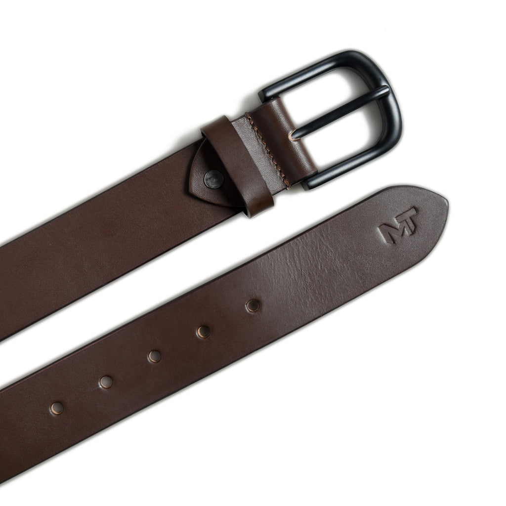 Classy Leather Bags Prestige Brown Leather Belt SpadezStore