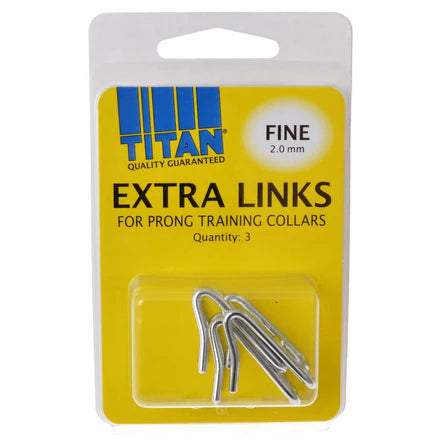 Titan Extra Links for Prong Training Collars SpadezStore