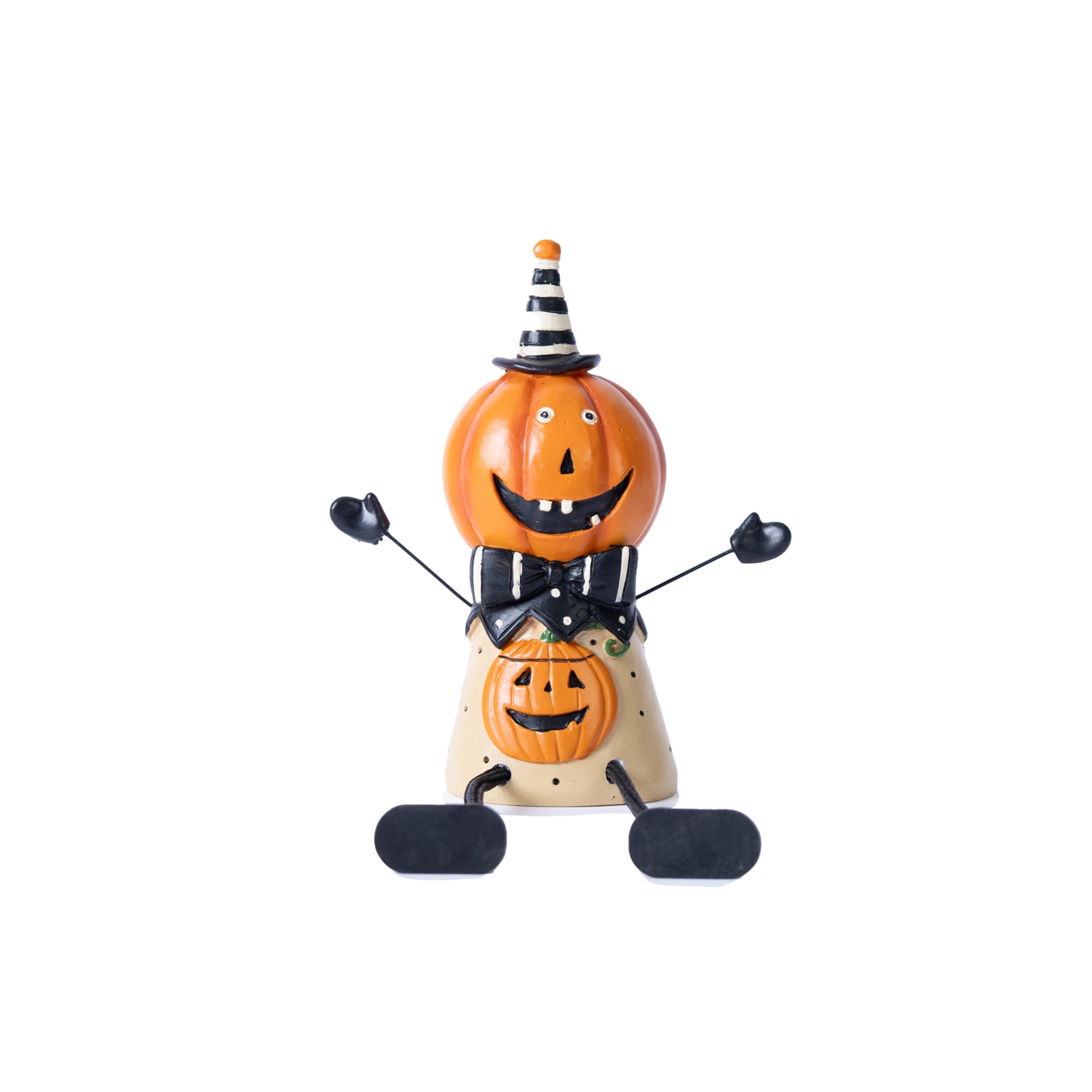 Jack o Lantern Shelf Sitter Set of 3 - Thumbnail 3