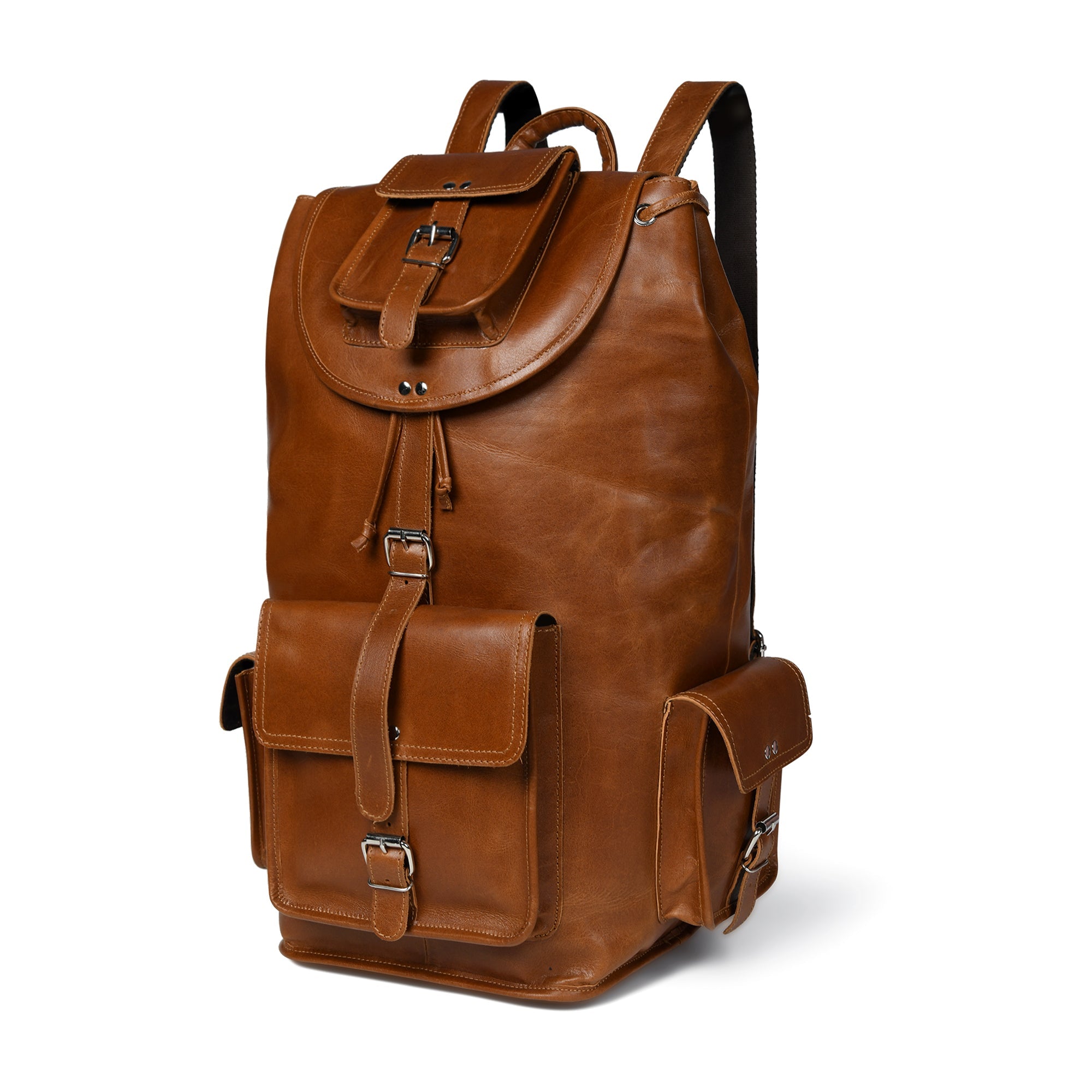 Classy Leather Bags Kingston Tanned Backpack SpadezStore