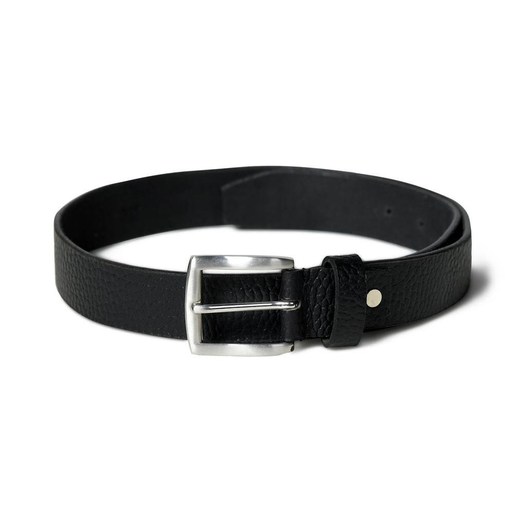 Classy Leather Bags Nexus Black Leather Belt SpadezStore