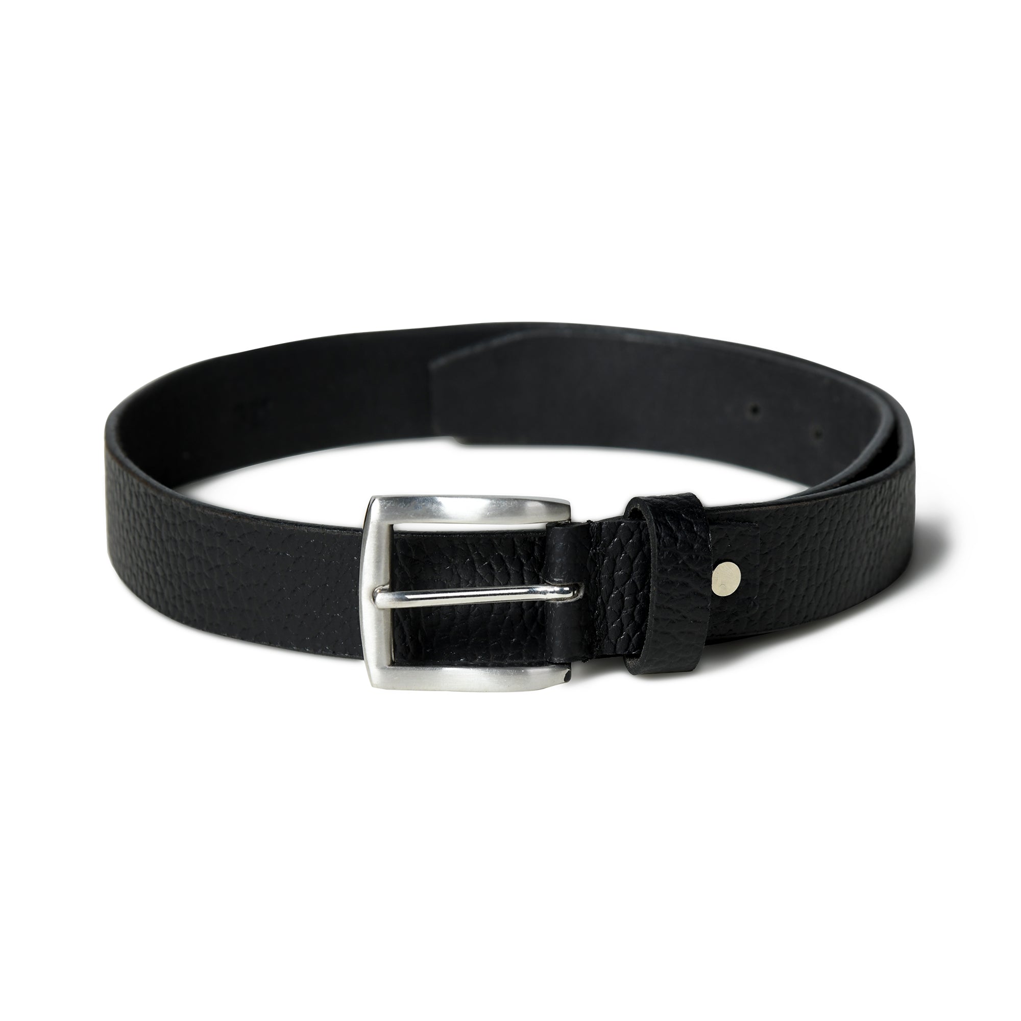 Classy Leather Bags Nexus Black Leather Belt SpadezStore