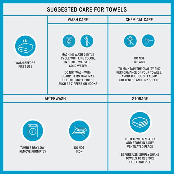 510 Design Aegean 100% Turkish Cotton 6 Piece Towel Set SpadezStore