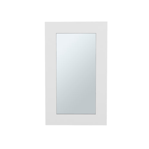 15" White Wood Floating Bathroom Vanity And Medicine Cabinet With Mirror SpadezStore