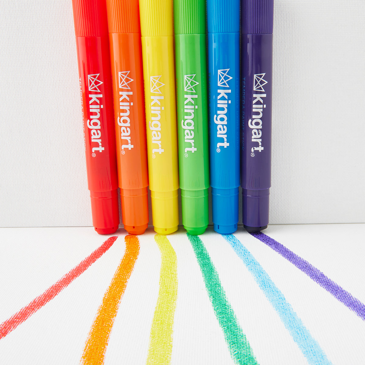 KINGART Tempera Paint Thin Sticks, 24 Colors