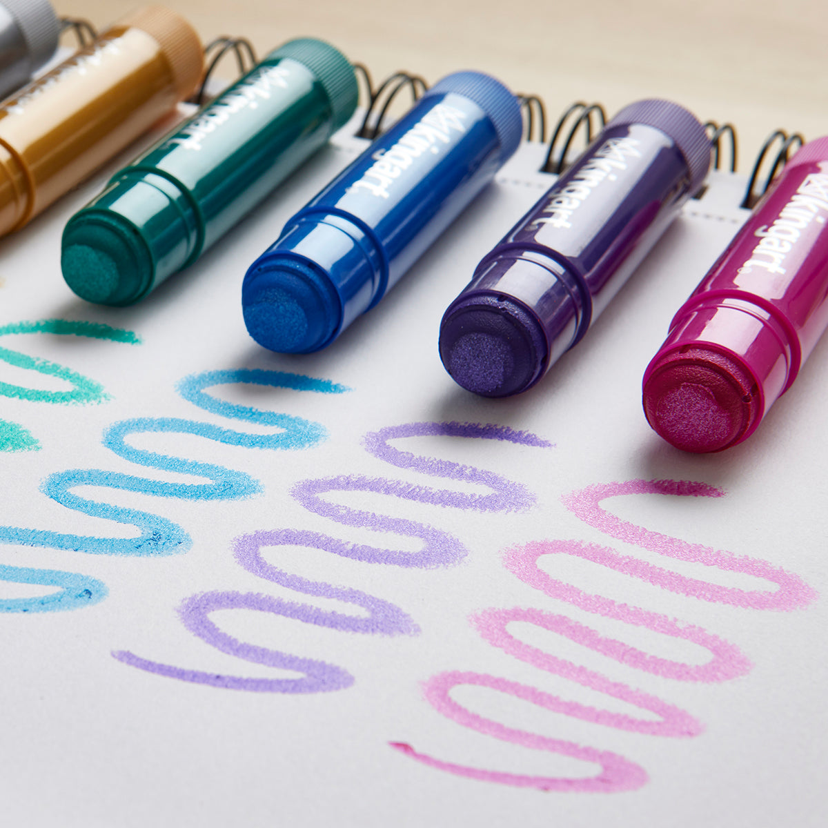 KINGART Tempera Paint Sticks – 24 Colors