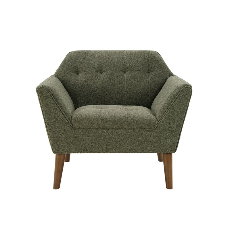 Ink+Ivy Newport Wide Mid-Century Modern Lounge Chair SpadezStore